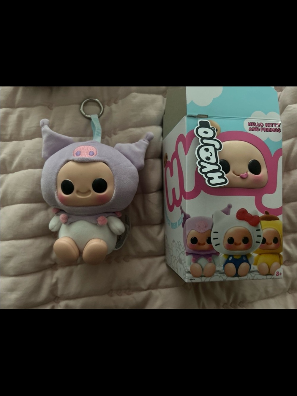 Hyogo hello kitty and friends collab- purple kuromi